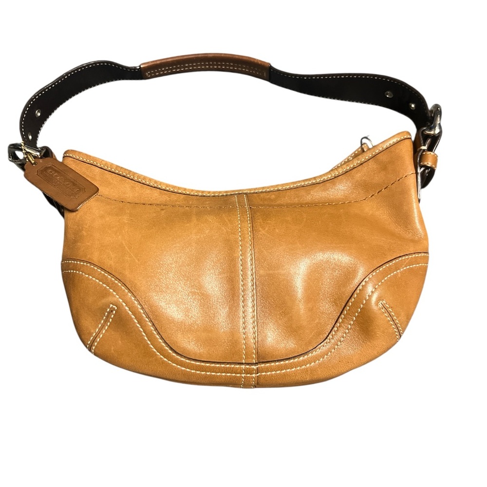Coach Y2K Soho Hobo Brown Leather Shoulder Bag 9541